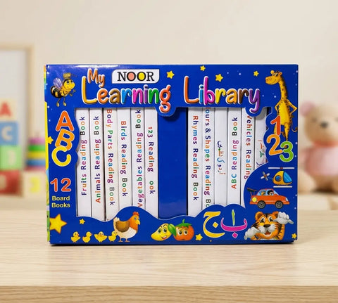 12 Books Kids Learning Library