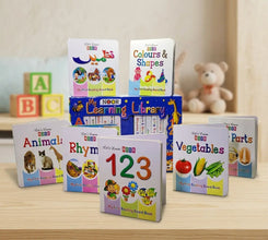 12 Books Kids Learning Library