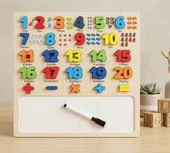 3D Alphabets Puzzle Toy With White Board & Marker for Kids