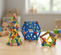 3D Model Magnetic Stick and Ball Construction Set 25 PCS