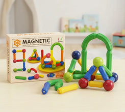 3D Model Magnetic Stick and Ball Construction Set 25 PCS