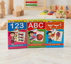 Flash Cards Pack of 3