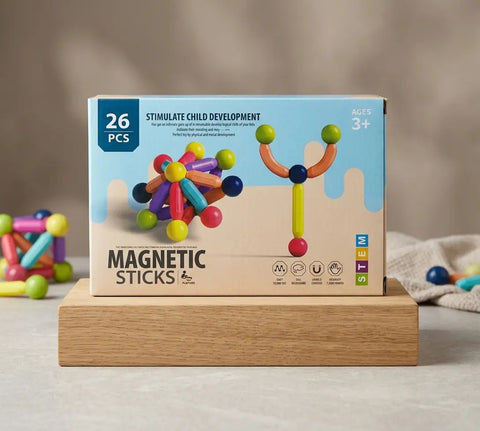 Magnetic Sticks For Kids 26 Pcs