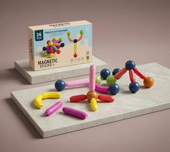 Magnetic Sticks For Kids 26 Pcs